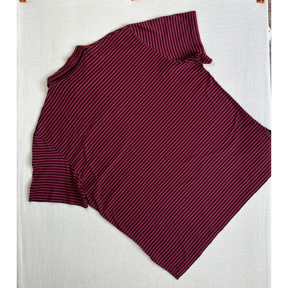 Vtg Y2K Polo Ralph Lauren Pima Cotton Stripe Polo Shirt Nautical Men XL Blue Red